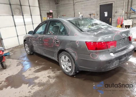 2010 Hyundai Sonata Gls from USA, damaged, VIN 5NPET4AC3AH622240